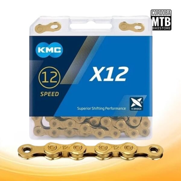 Cadena KMC gold 12v